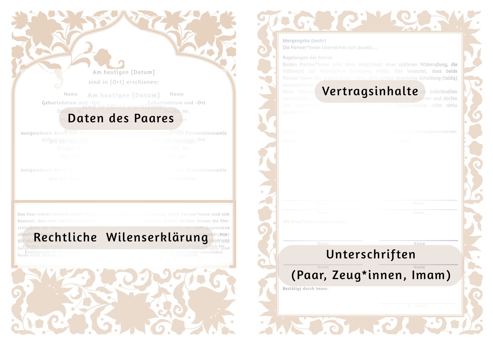 Design 1: Klassisch & elegant